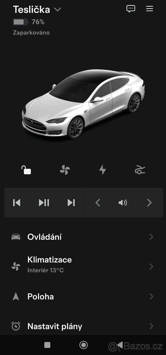 TESLA MODEL S P85 nabíjení zdarma free supercharger sch01 - 12