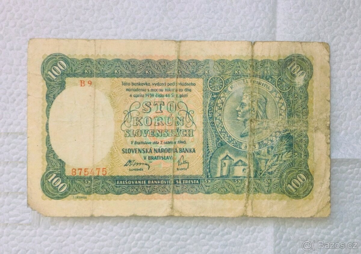 různé historické bankovky - 12