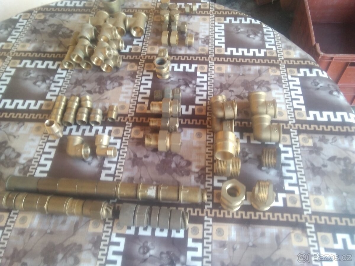 Tvarovky ppr, mosaz, kohouty - 12