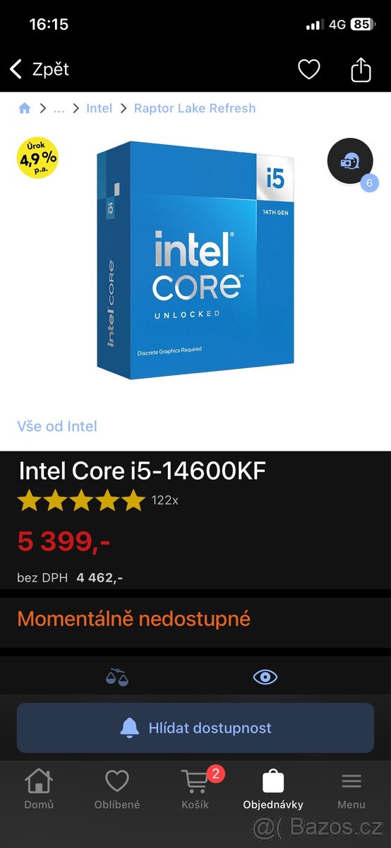 Herní PC RTX4070 / i5 14600kf/ 32gb - 12