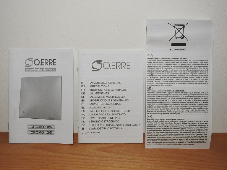 Nový axiální ventilátor O.ERRE Perla 10/4" (Koupelna, WC) - 12