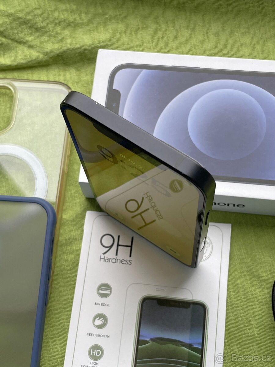 🍏 Apple Iphone 12 Black 64GB 🍎 98% baterie 🔋 - 12