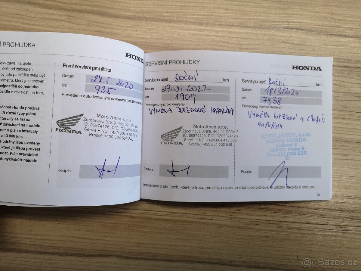 Honda CB 500 F, r.v.2020, nová v ČR, 35 kW, najeto 11.996 km - 12