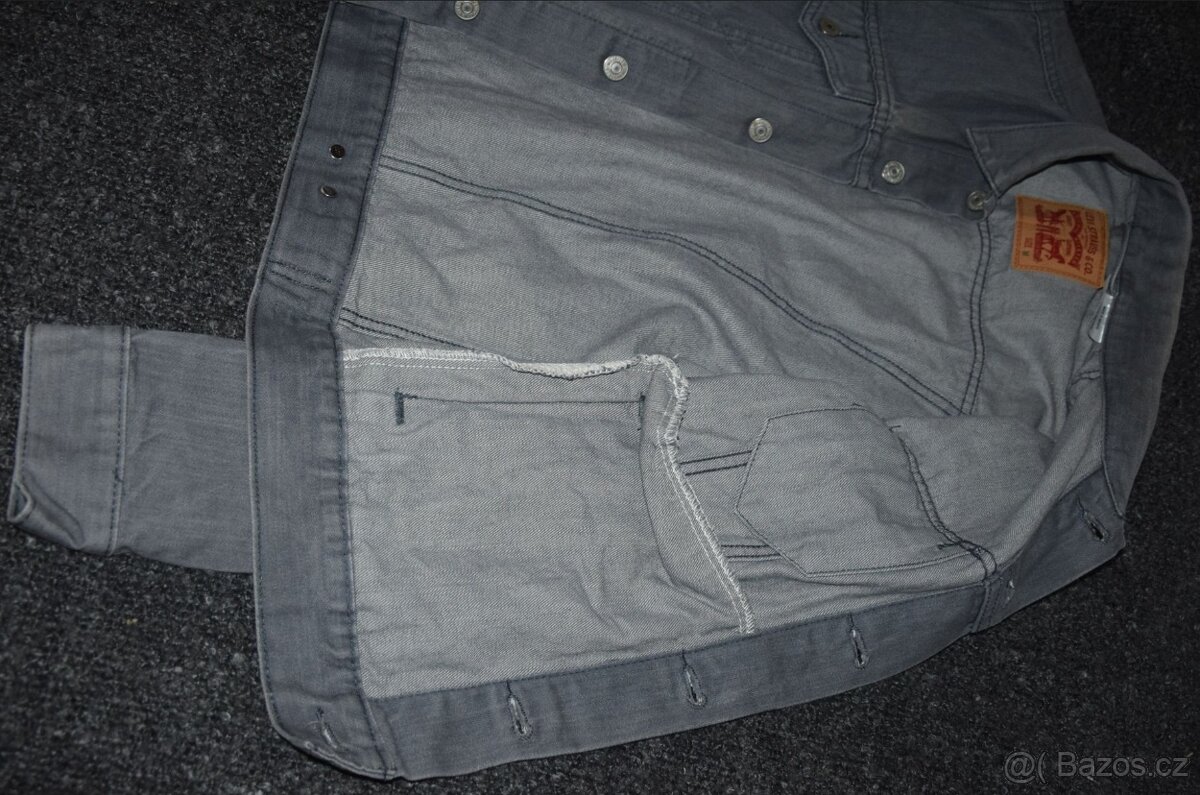 LEVIS jeans. bunda / džíska,vel. "M", 100% bavlna, NOVÁ - 12
