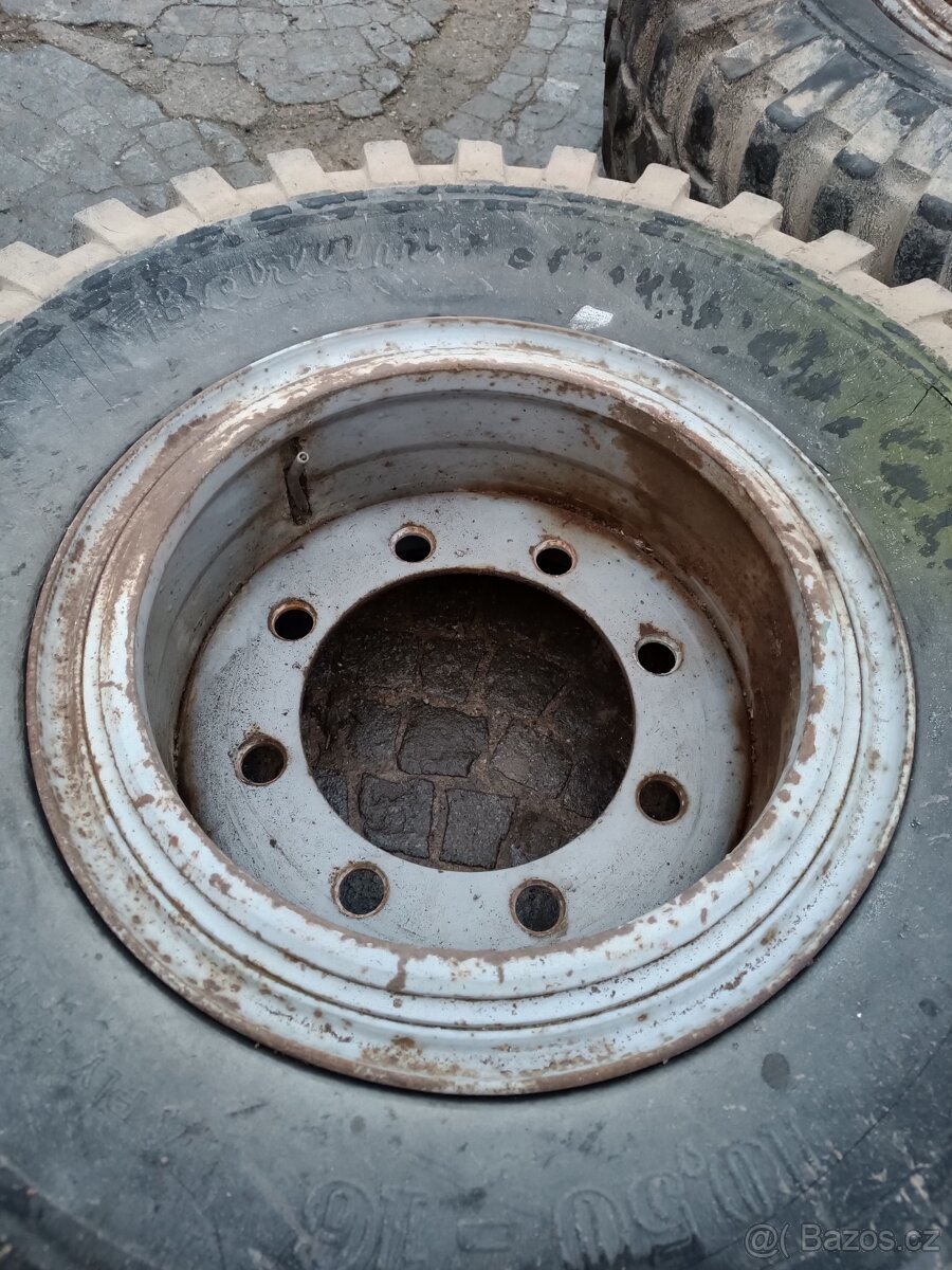 Disky, ráfky kola 10,50x16 7t - 12