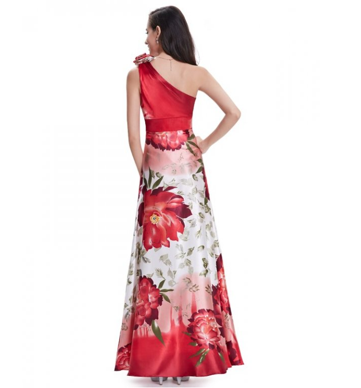 Plesové šaty Ever Pretty, červenobílé - 12