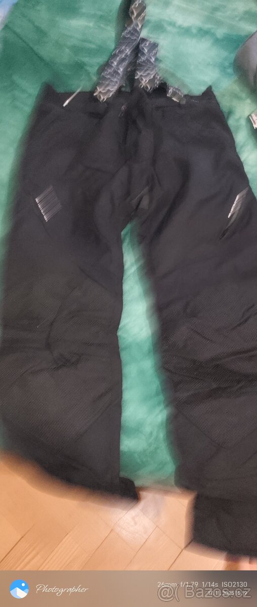 Kalhoty helma bunda teplejší kalhoty rukavice - 12