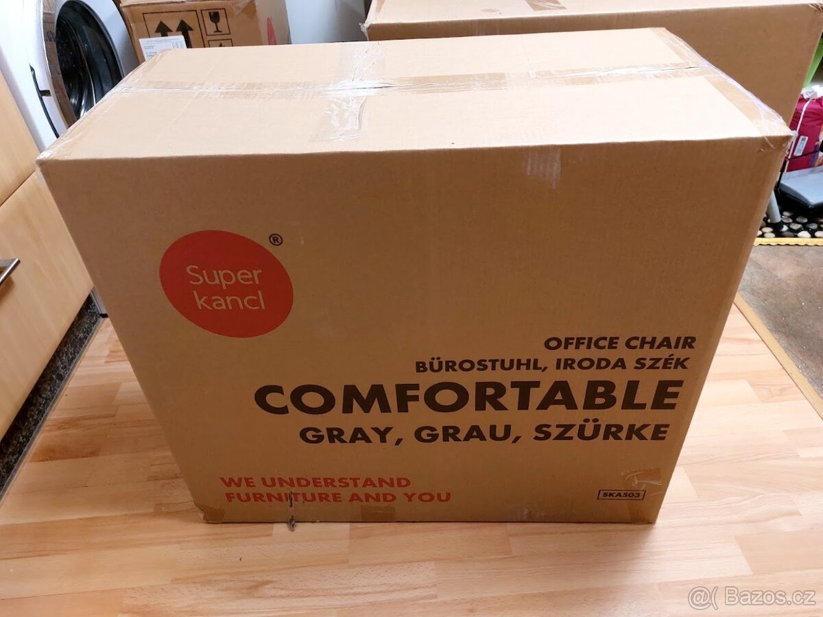 NOVÉ - Kancelářské křeslo COMFORTABLE nosnost 130 kg - 12