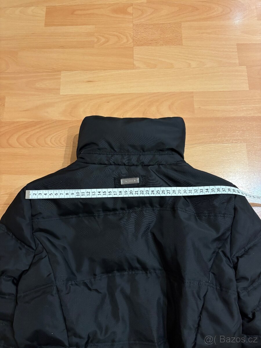 Černá péřová bunda, vel. M - 12