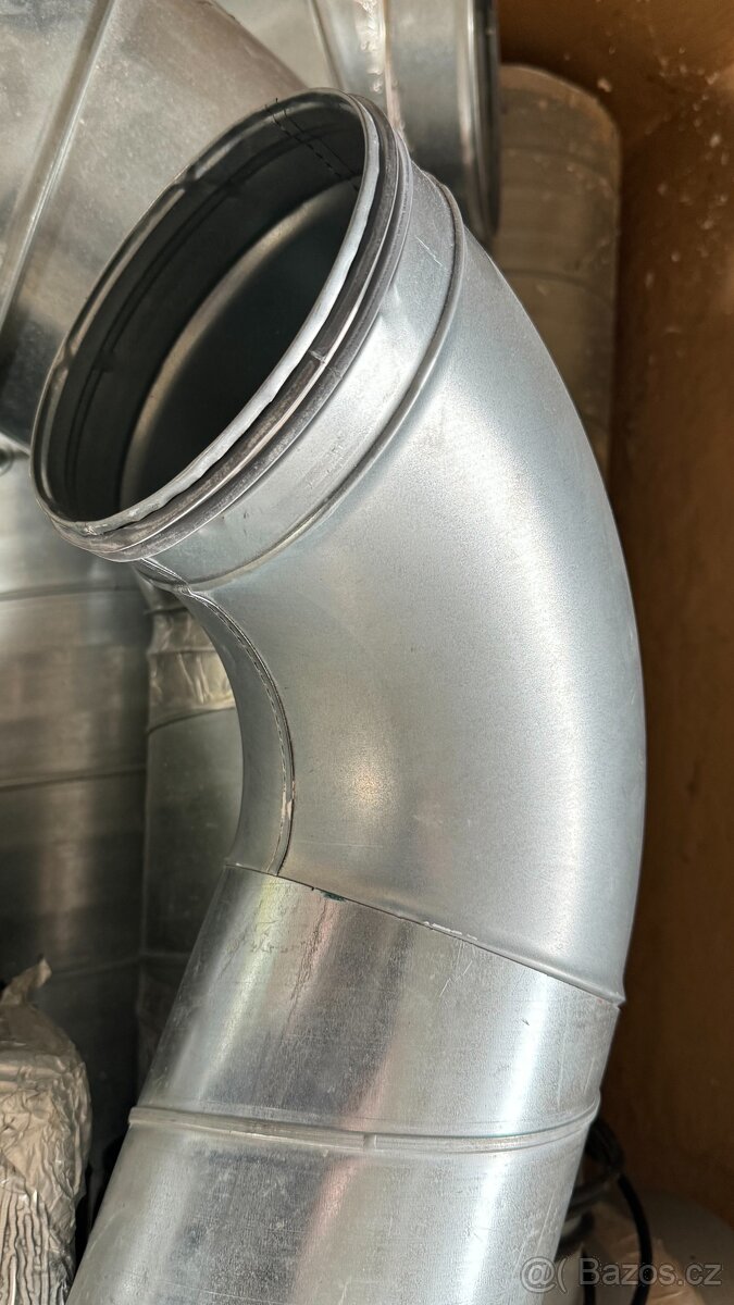 Prvky vzduchotechniky - ventilátor, topení, spiro, klapky - 12