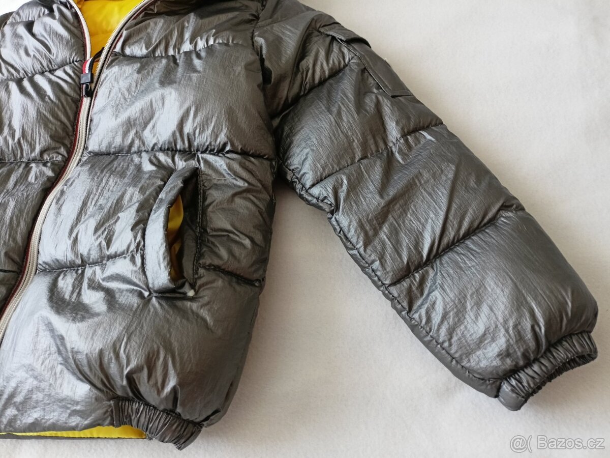 Dětská zimní bunda bronz, vel.128/134 - 12