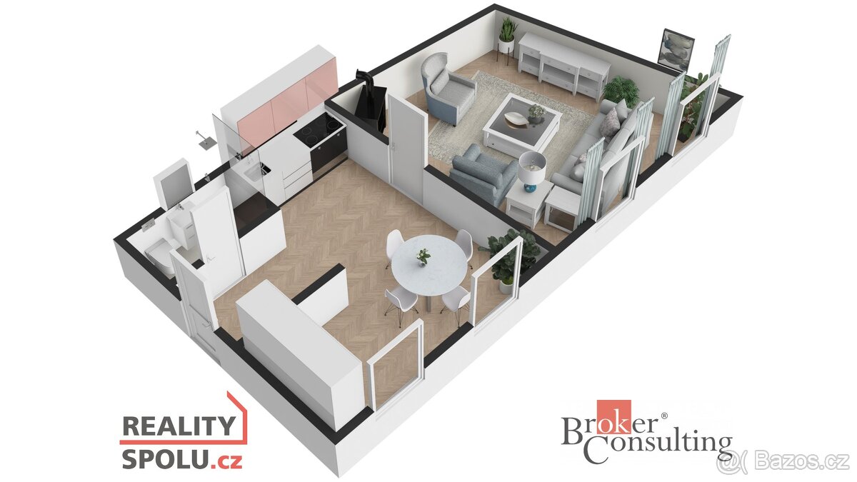 Prodej, byty/2+kk, 51 m2, Havlíčkova 57, 28504 Uhlířské Jano - 12