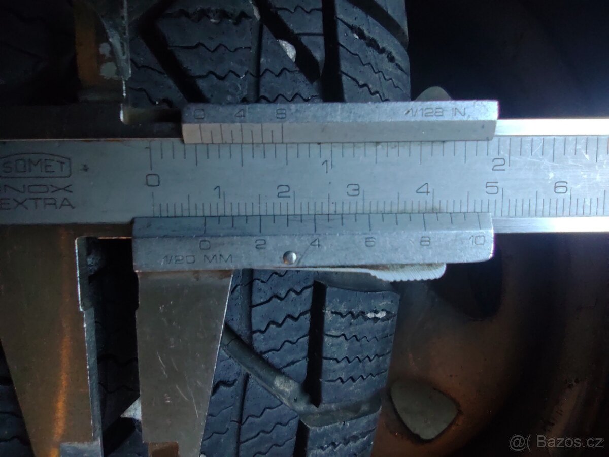 165/70 r13 79t m+s ZIMNÍ PNEU - 7mm - 12