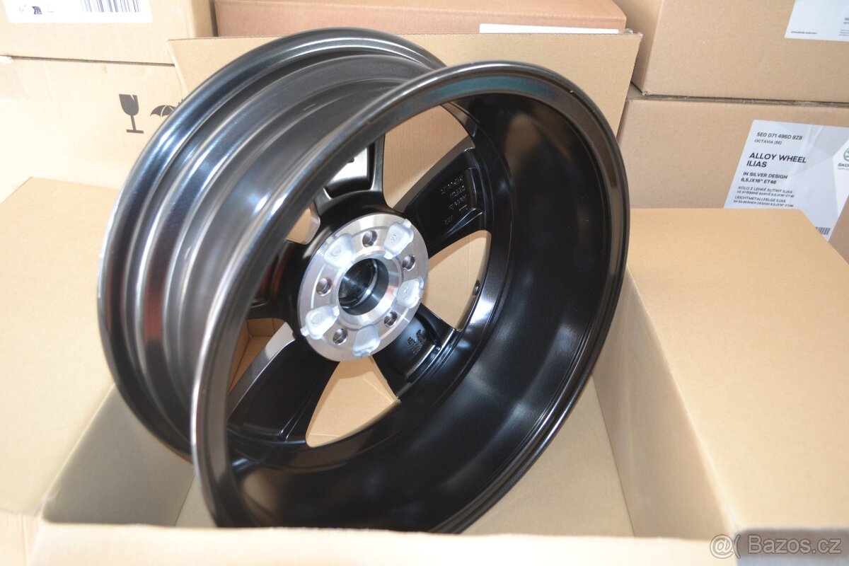 Škoda Kamiq/Scala,S.Arona– NOVÉ 16 originál Alu disky 6x16,E - 12