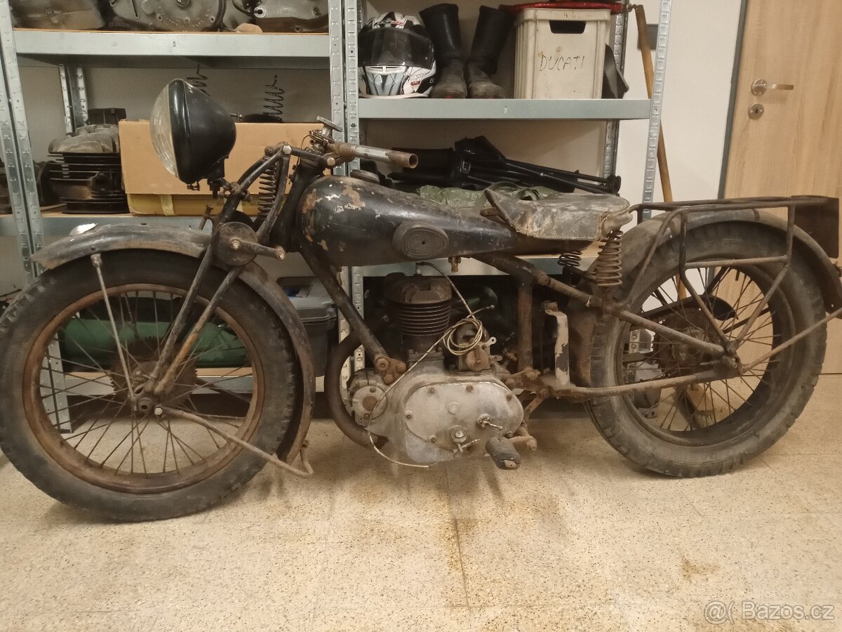 Předválečný motocykl Peugeot P107 350ccm, Doklady - 12