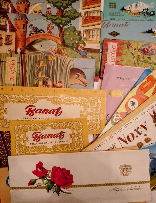 SBĚRATELSKÁ SBÍRKA OBALŮ OD ČOKOLÁDY r. 1966-1975 - 12