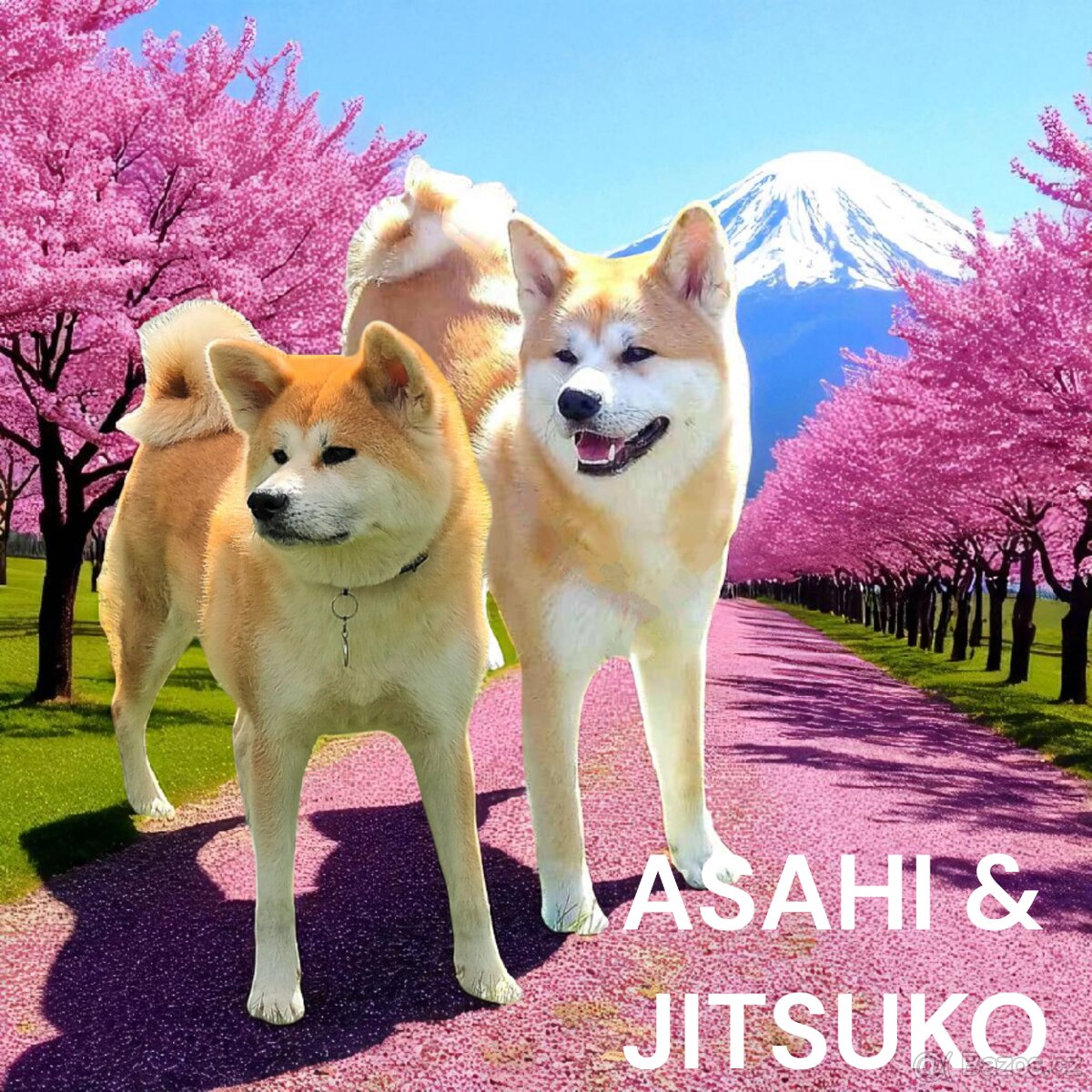 Štěňátka Akita Inu s PP - 12