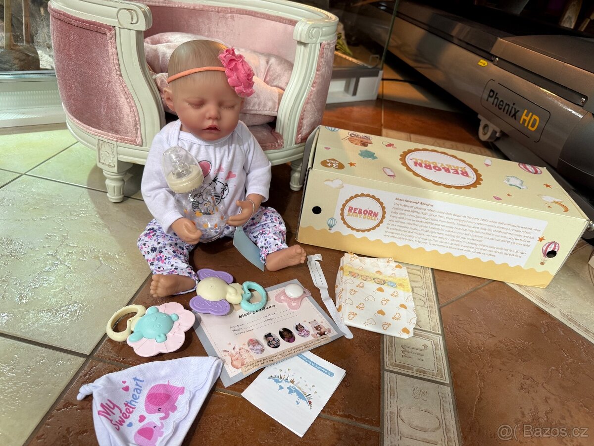 Reborn realistická holčička N.O.V.Á. - 12