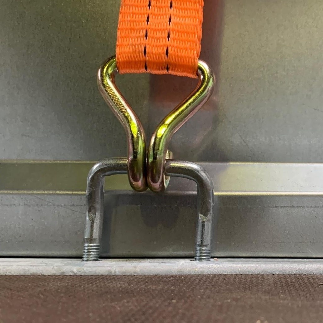 Dvouosý přívěsný vozík sklopný řidičák B, 2x náprava 750kg - 12