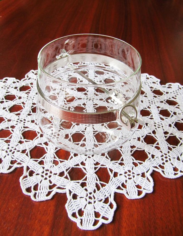 Cukřenka sklo - kotlík - 12