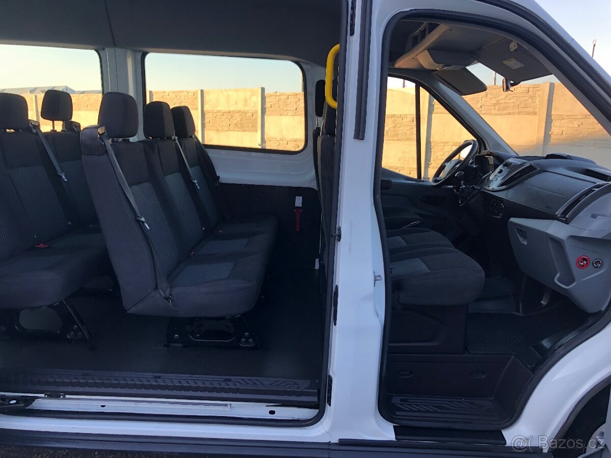 Ford Tranzit L2H2 r.v. 2015 2.2TDCI 92KW 9míst Klima - 12