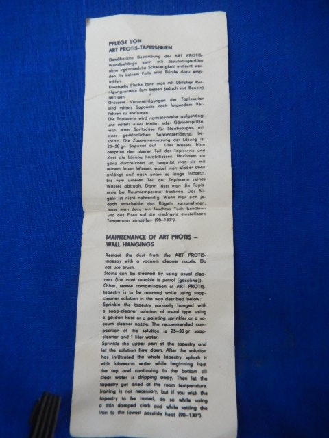 Tapiserie netkaná ART PROTIS Brno, manželé Vrzalovi - 12