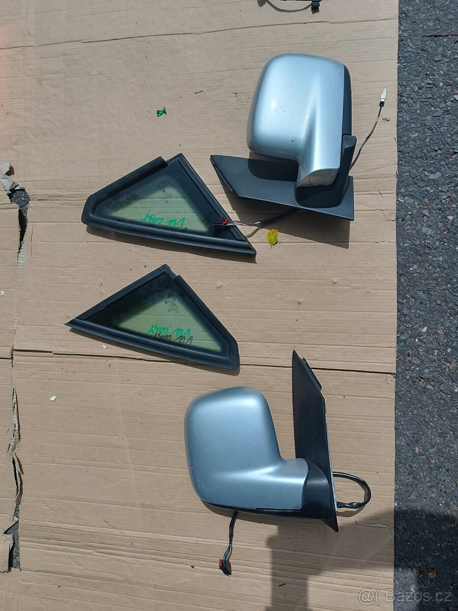 VW Caddy Maxi - boční dveře, šoupačky, zpětné zrcátko - 12