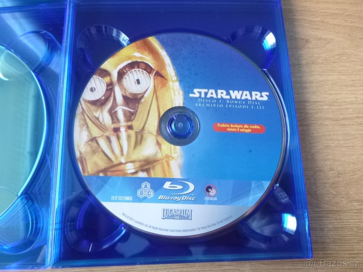 9disc STAR WARS epizoda I.-VI. cz dabing - 12