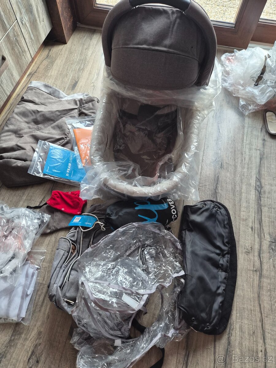 Kočárek X-LANDER s hlubokou korbou - 12