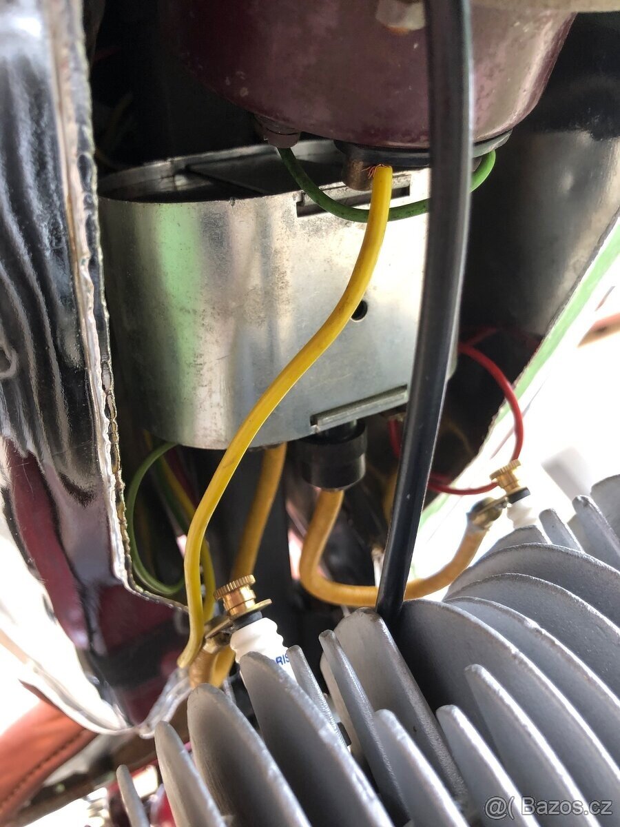 Ogar 350 typ 12, pérák 350 r.v. 1948 - výrobní číslo 132 - 12