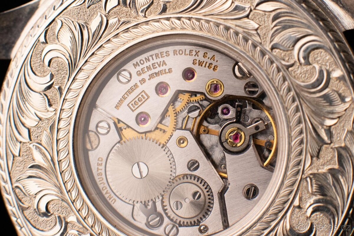 Jedinečné švýcarské hodinky ROLEX Cellini 1950 - 12