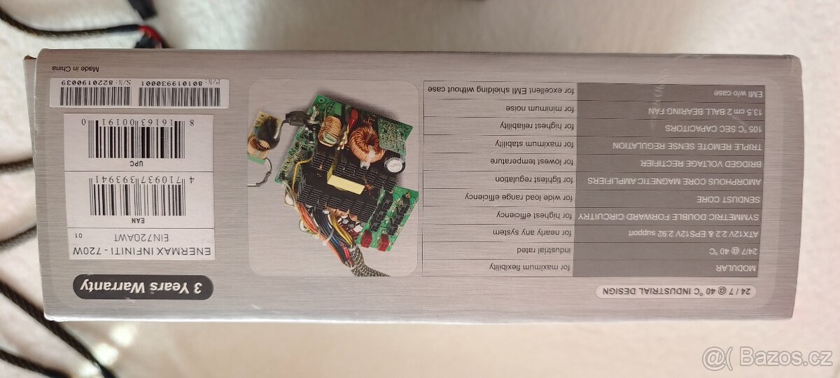 PC zdroj Enermax Infinity (EIN720AWT) 720W -TOP stav - 12