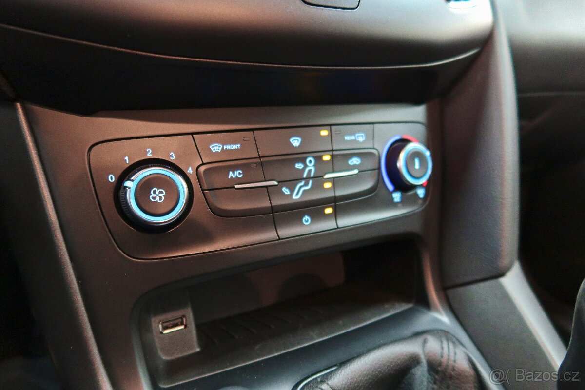 Ford Focus 1.5 TDCi 88kW,Cool&Connect,ZÁRUKA,Serviska,2xkola - 12