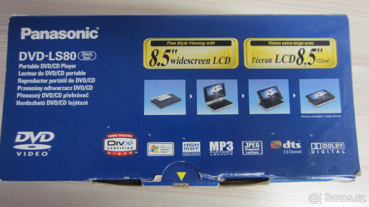 Panasonic DVD/CD přehrávač LS80 - 12