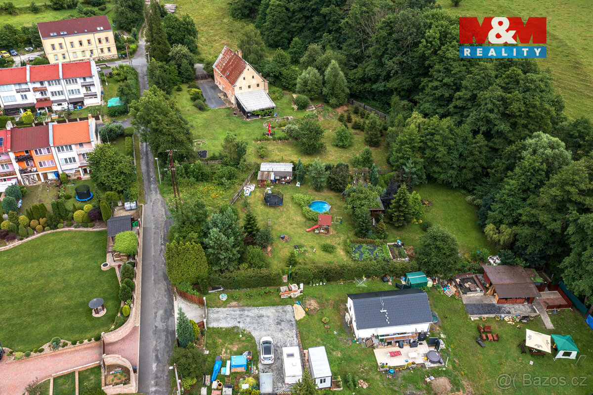 Prodej pozemku k bydlení, 1 937 m², Děčín, ul. Janáčkova - 12