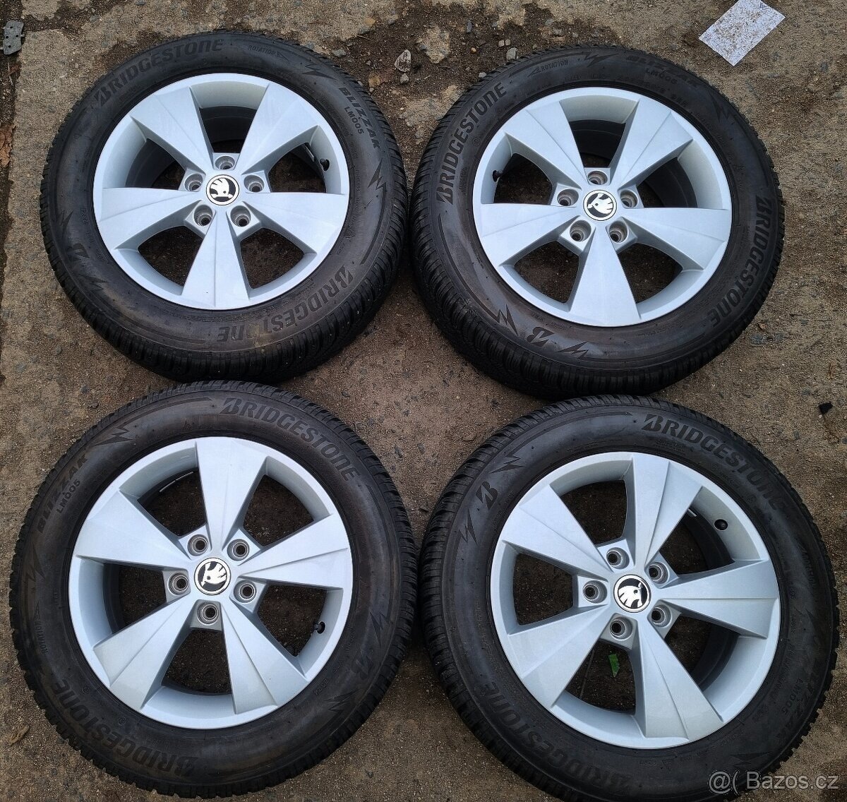 Kola ZIMNÍ 16" 5X112 ET46 Octavia 4 205/60 R16 - 12