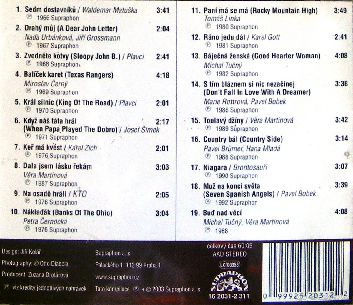 CD country , R.Orbison, Little Richard, Tom Jones, Kenny Rog - 12