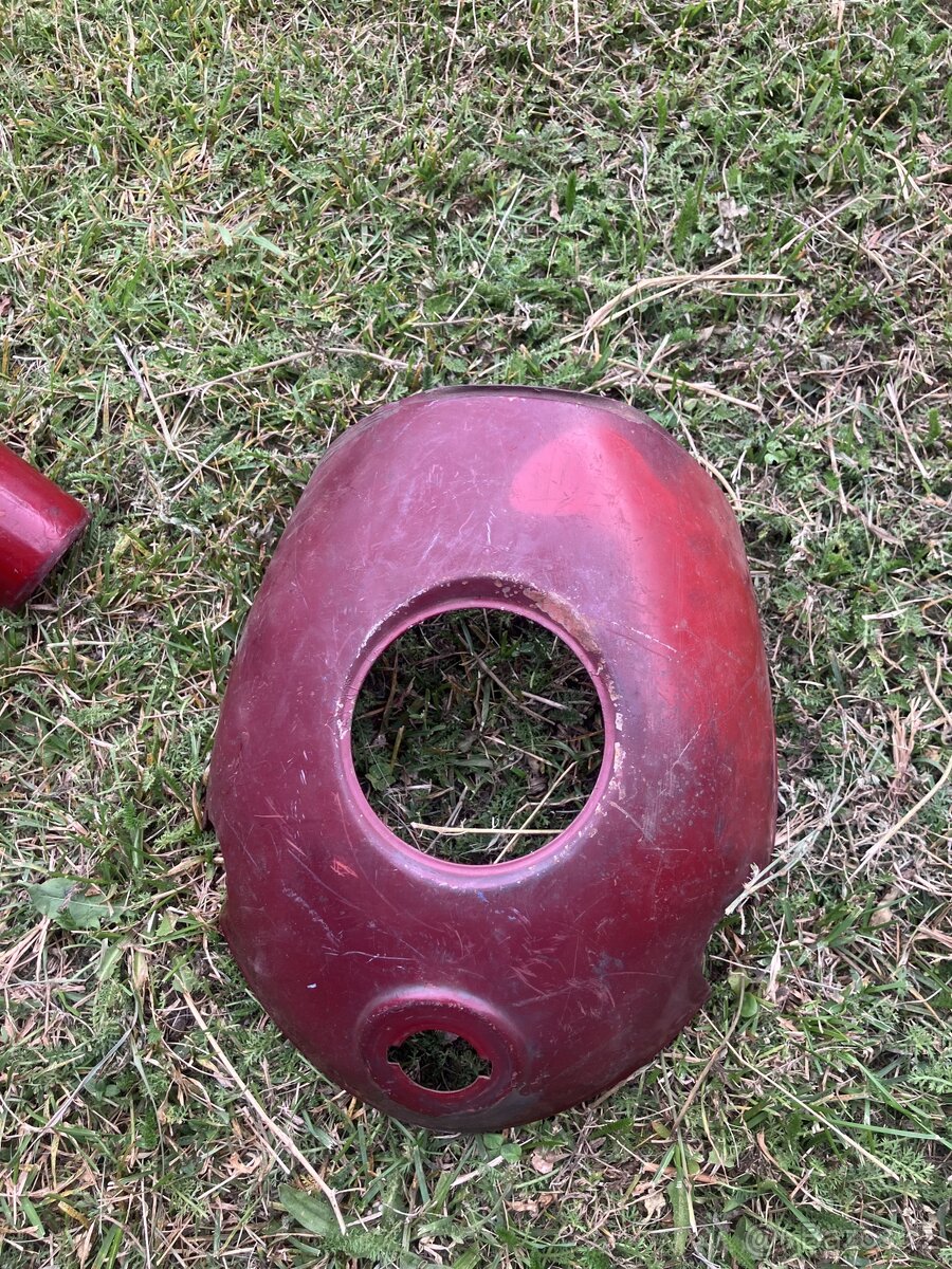 Čz 175 250 přední maska světla horní i spodní díl - 12