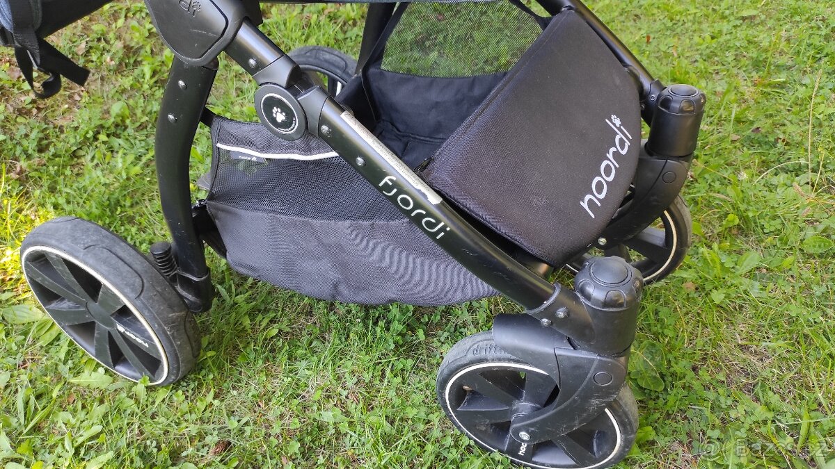 Kočárek Noordi Fjordi Jeans Blue - 12