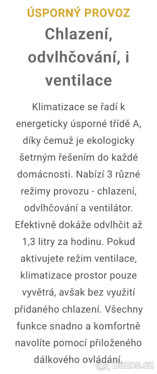 Mobilní klimatizace WHIRLPOOL PACW29COL - 12