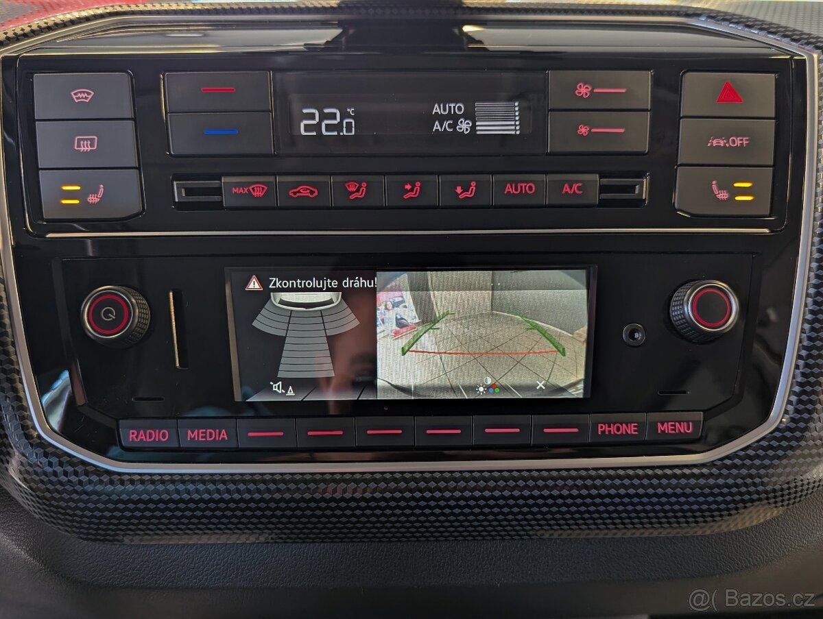 Volkswagen e-up 61kW, bat. 36.8kWh, KAMERA, LANE, DPH - 12