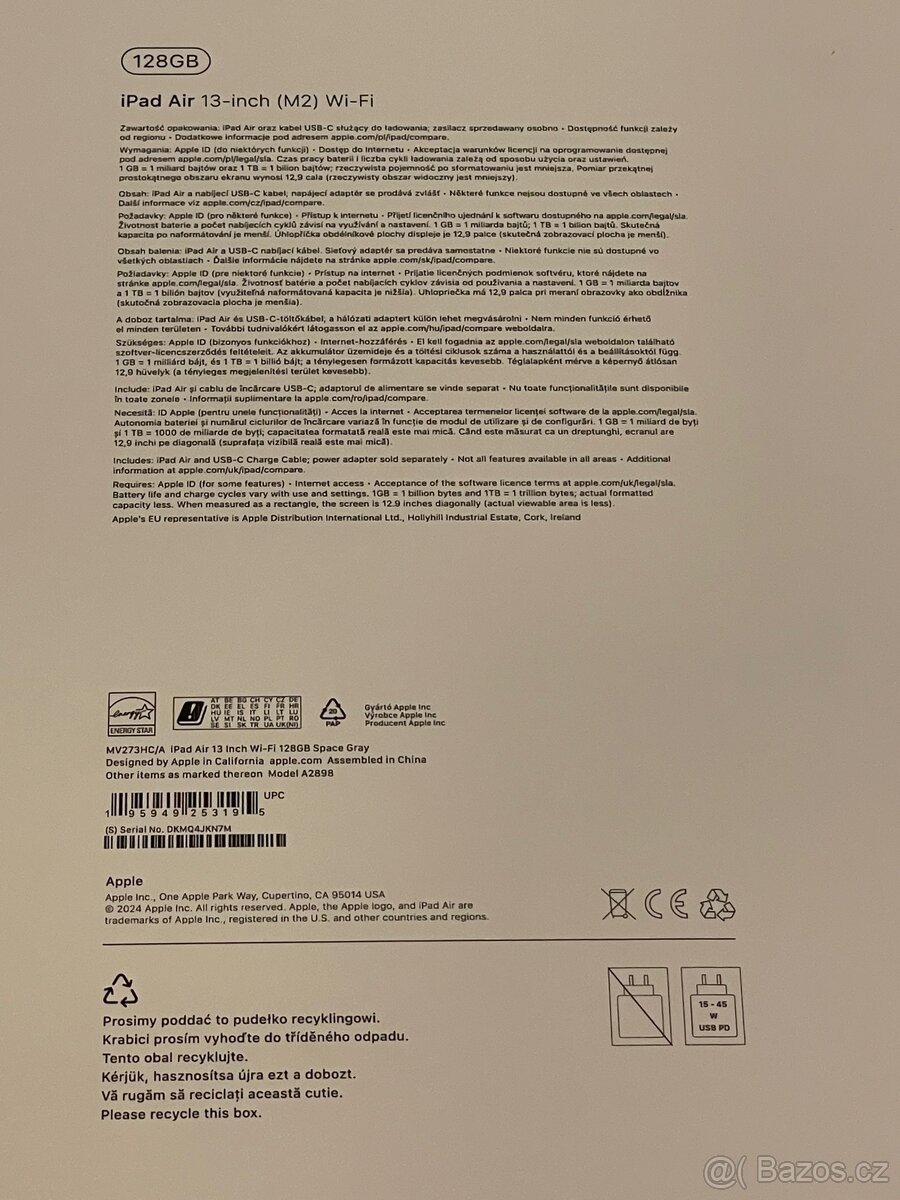 Apple iPad Air 13” 2025 - 12