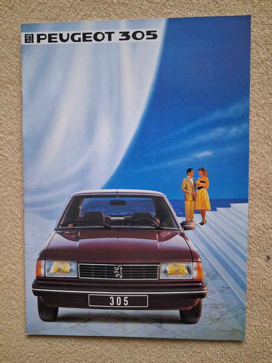 Peugeot 305-PLAKAT-MANUAL-PROSPEKT - 12