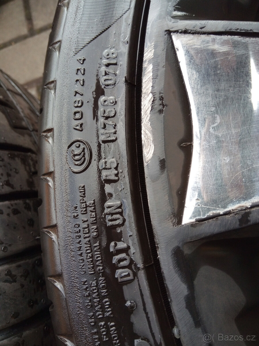 ALU 10Jx22 5x130 et45 PNEU 295/30R22 - 12