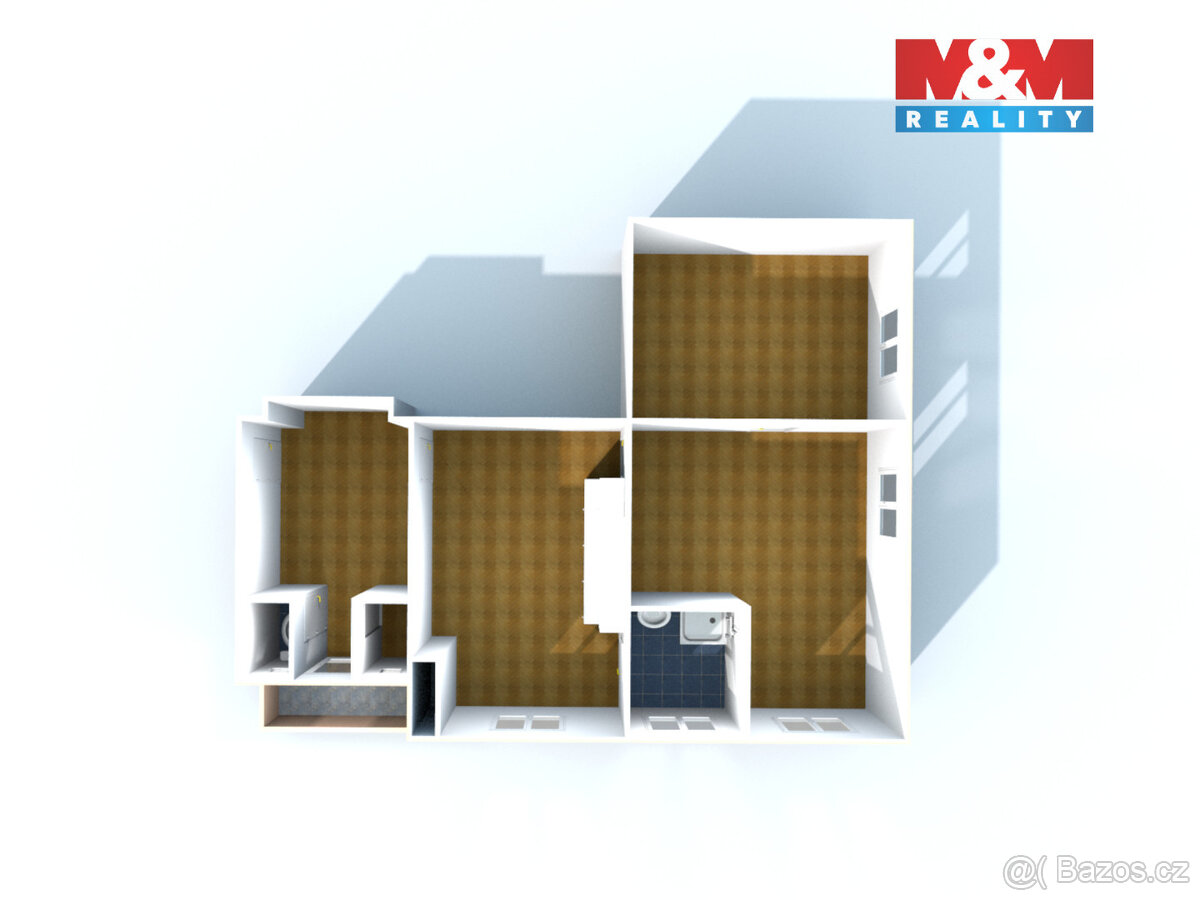 Prodej bytu 2+1 v Praze, ul. Musílkova - 12