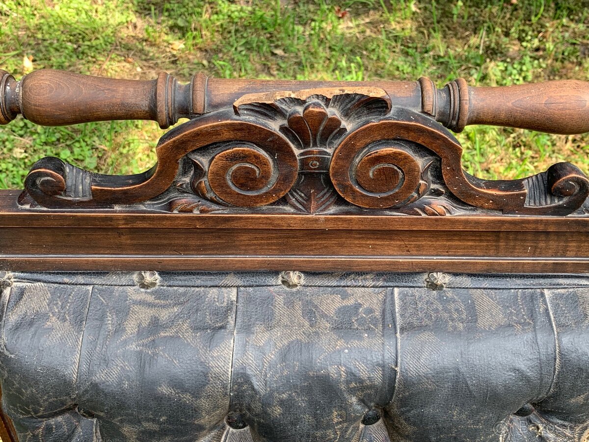 starožitné křeslo - 12