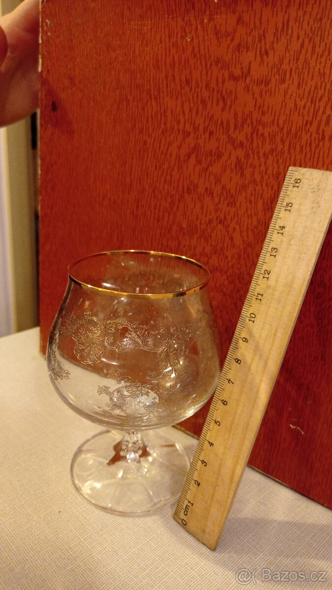 české broušené sklo 2 - 12