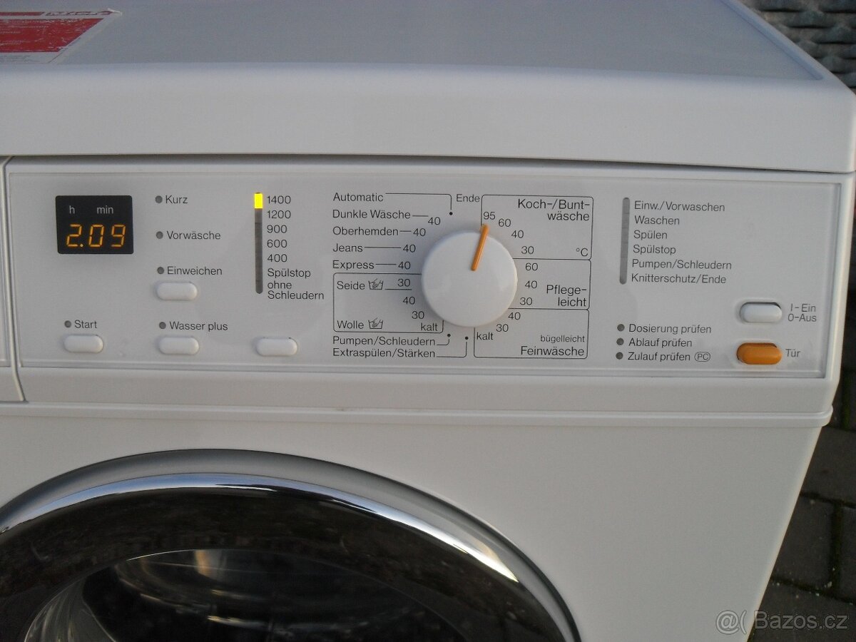 MIELE SOFTRONIC PRAČKA 6KG,VOŠTINOVÝ BUBEN,LUXUSNÍ ZNAČKA - 12