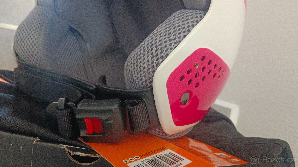 Lyžařská helma HEAD Race Stivot Race Carbon růžová - L (59-6 - 12