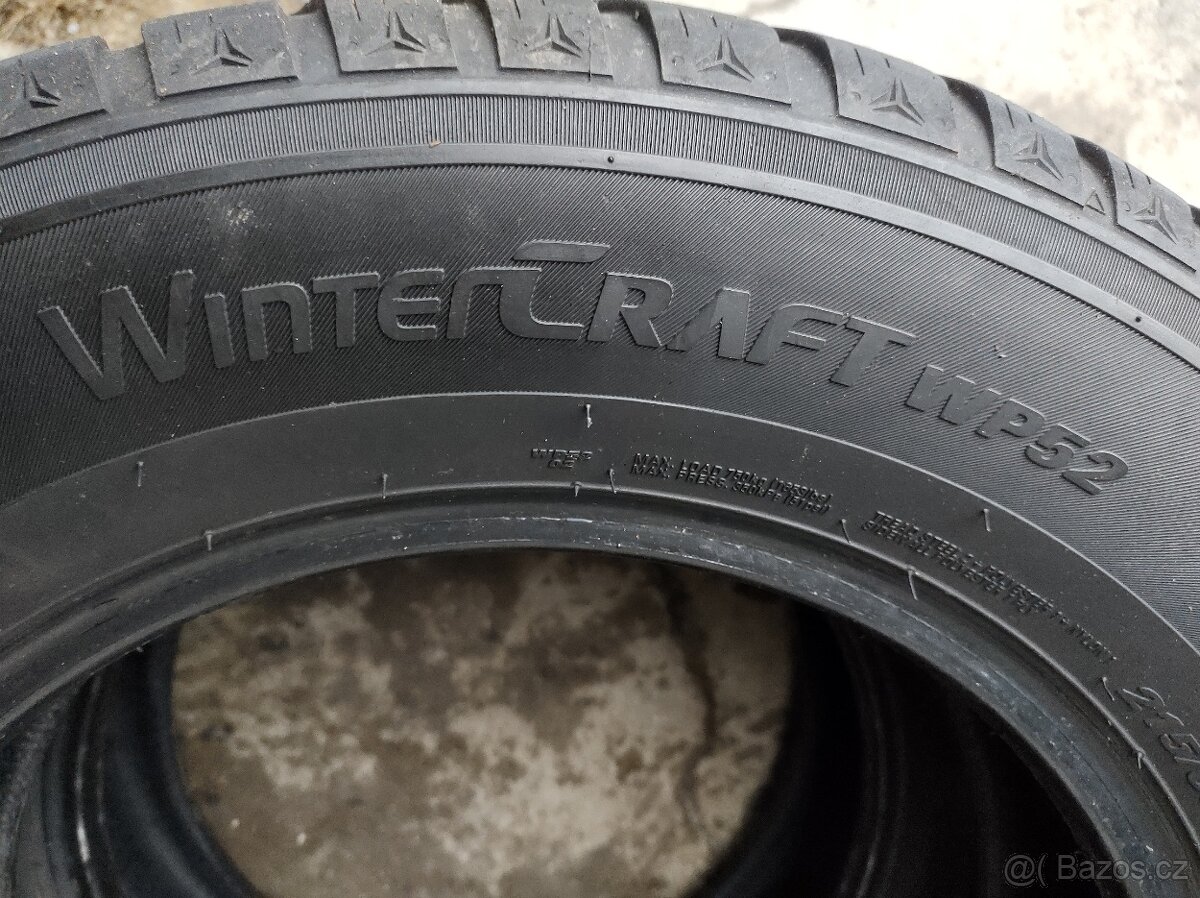 215/65 R16 m+s zimní pneu - 2kusy - 12